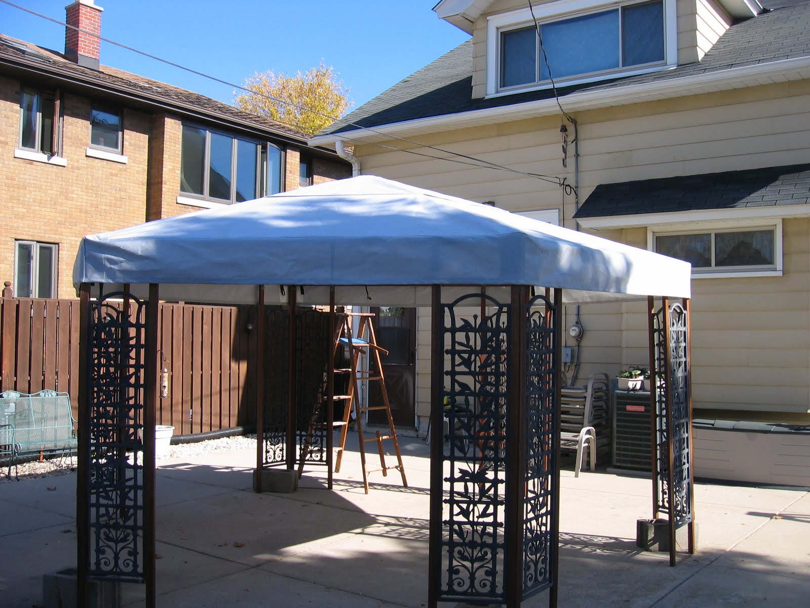 Homestyle Custom Upholstery and Awning New Gazebo Cover
