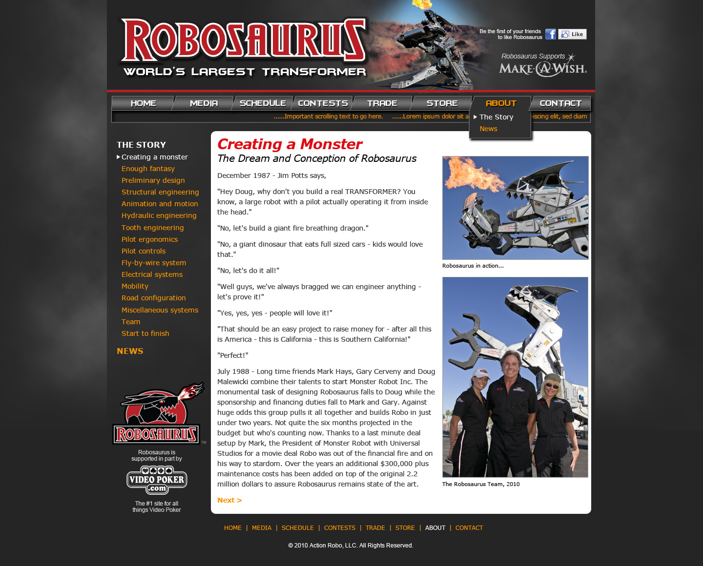 ROBOSAURUS - Branding and Web Design - MLi Design ROBOSAURUS - Branding and Web Design - MLi Design