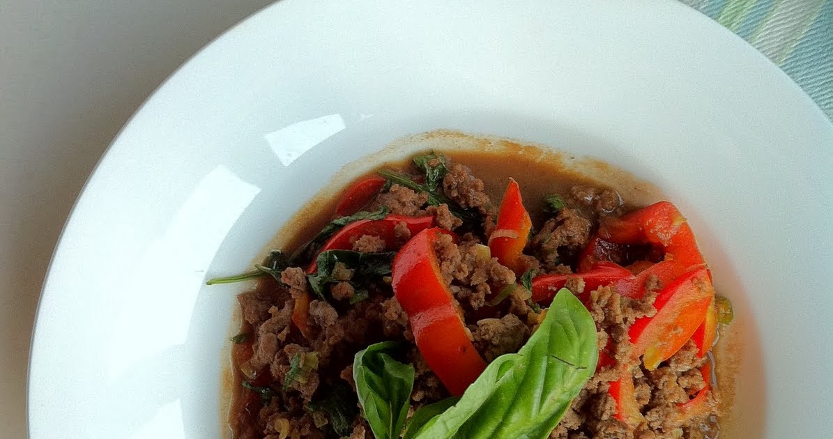 Thai Basil Mince Beef