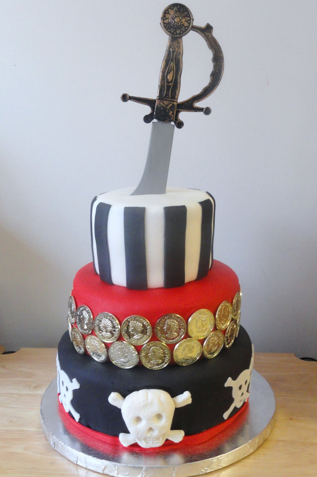 Cakes by Lala: Pirate Cake!!
