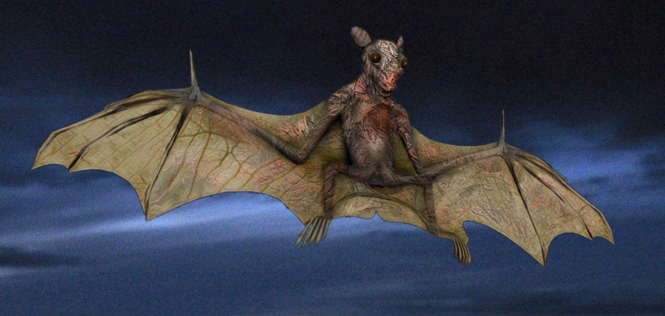 Zombie Squiggs Zombie animals part 9 Zombie Bat