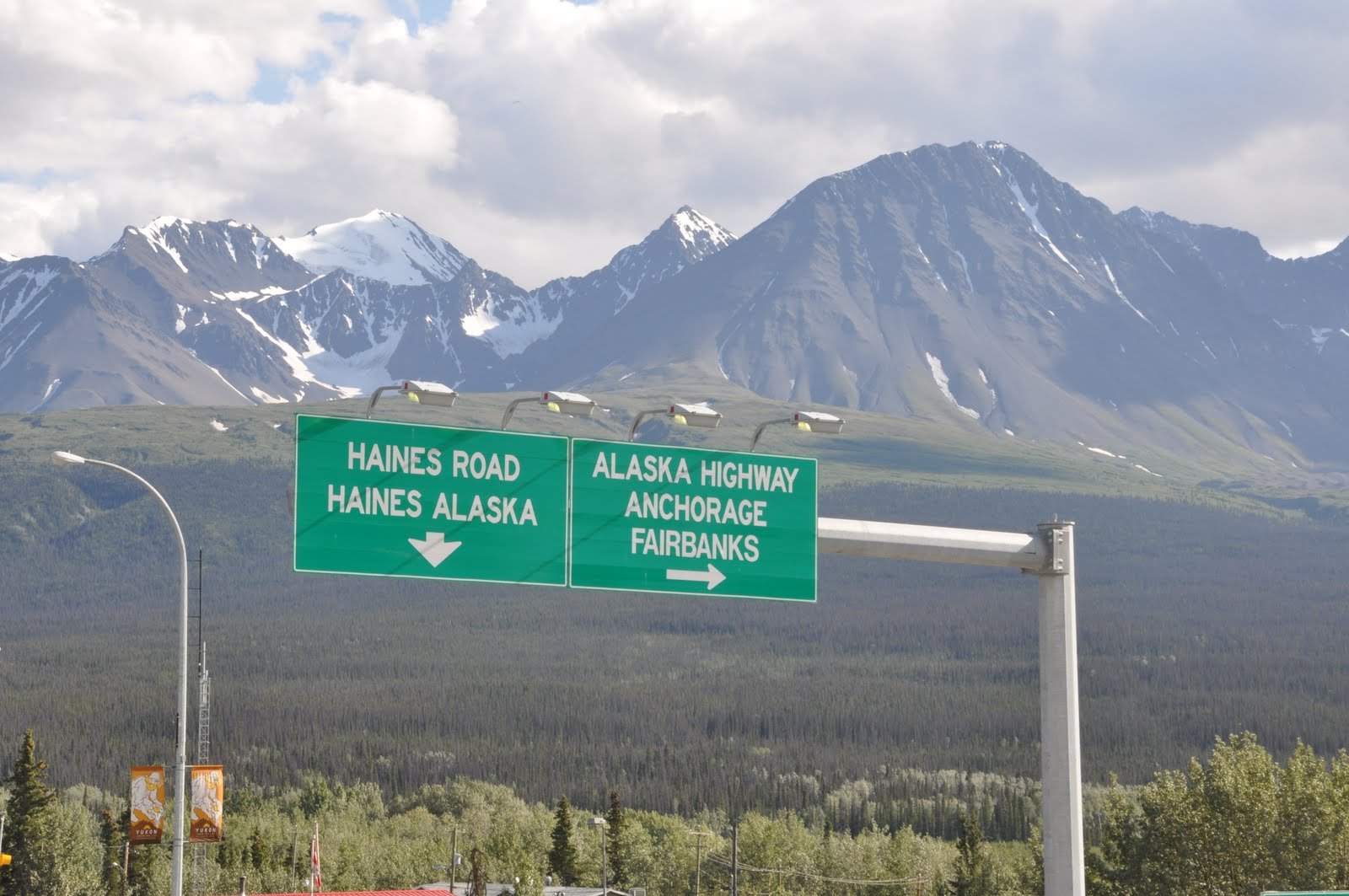 Jusrex's Wayward Blog Haines Junction to Tok and Fairbanks Alaska