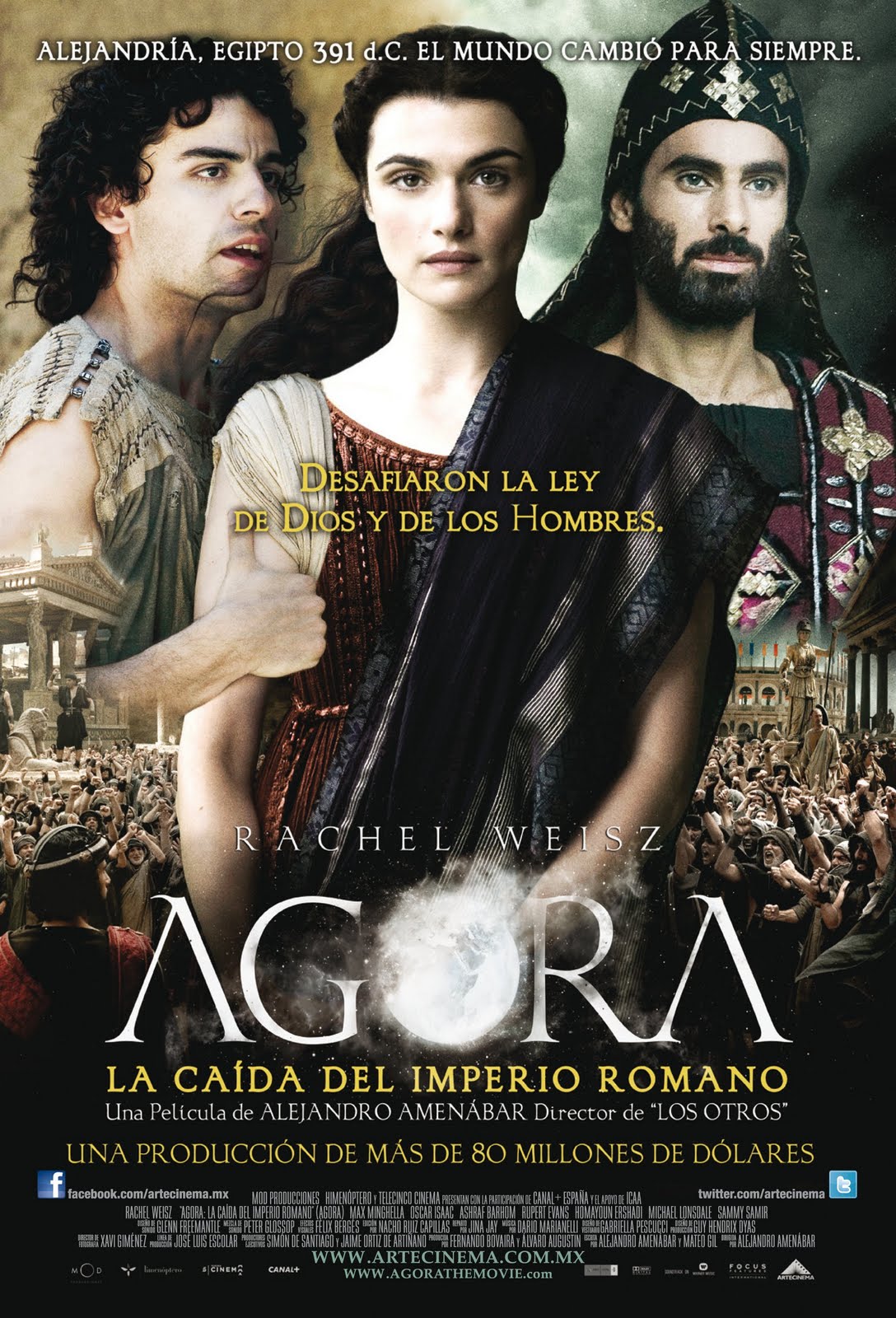 Cine Informacion y mas Artecinema Pelicula 'Agora' Cine Informacion y mas Artecinema Pelicula 'Agora'