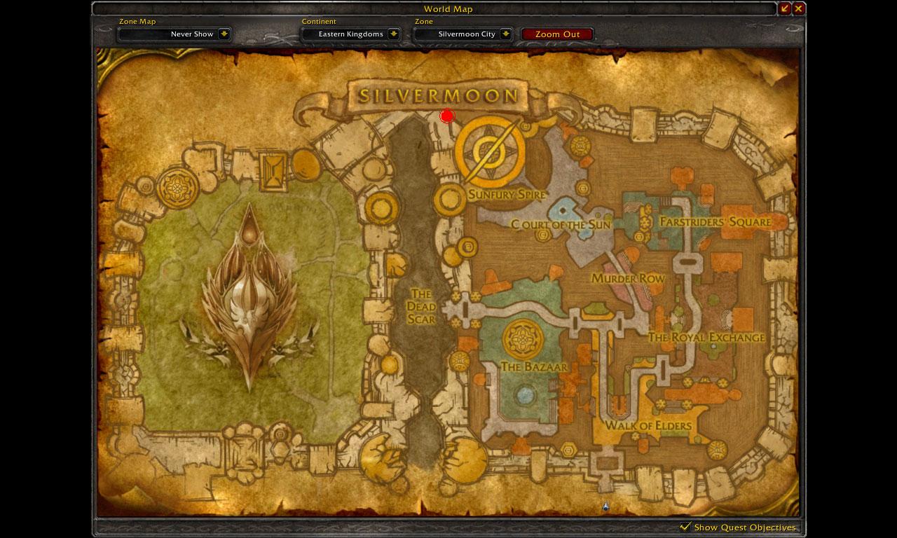 Wow Screenshots How To Travel From Eastern Kingdoms To