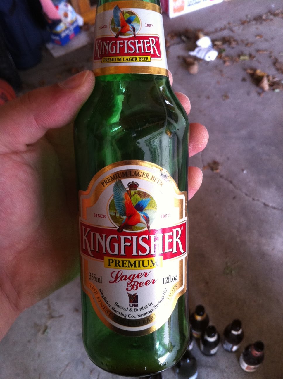 Greg's Beer Bottles Kingfisher