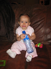 playing with Propel bottle