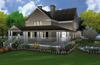 Modern Concept Home Landscape Design with Natural Exterior Home