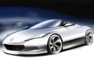 Modern Design Model Honda Futuristic concept car for Future