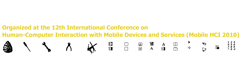 Workshop on Tool-Support for Mobile and Pervasive Application Development