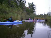 Navigating the beaver pond end of the Green River reservoir