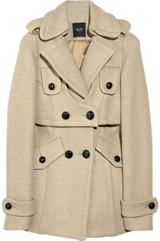 Frolic in Tulle: The Camel Peacoat