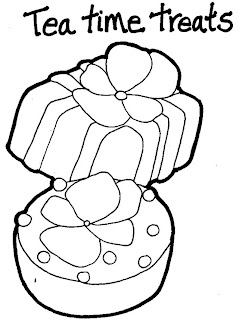 The ParTea Planner: Tea time coloring pages