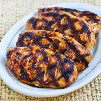 Savory Marinated Grilled Chicken