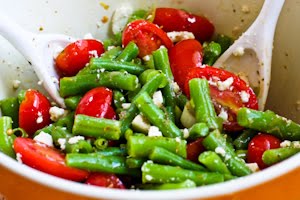 Green Bean, Tomato, and Feta Salad Oreganato - Kalyn's Kitchen