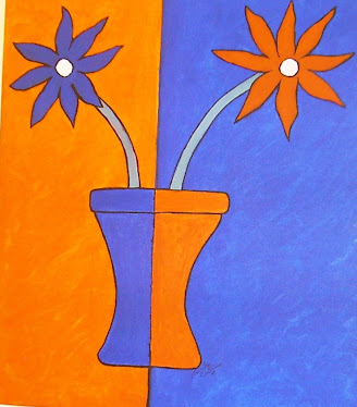 ORANGE & BLUE