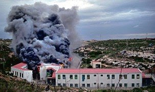 Lampedusa camp