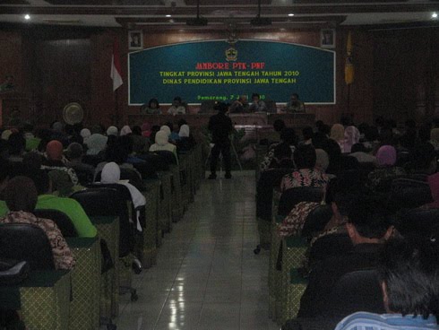 Pembukaan Jambore PTK-PNF Tingkat Propinsi Jawa Tengah Tahun 2010