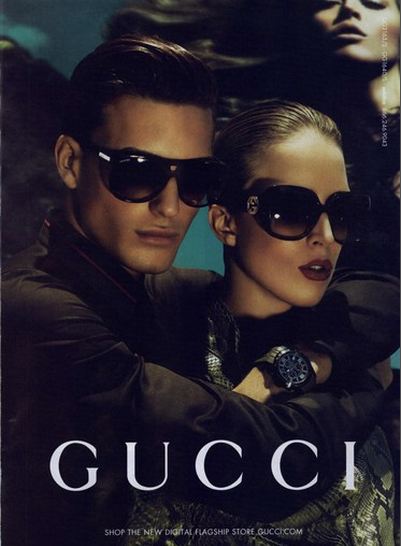 Burst in Style: Gucci Resort 2011 Ad Campaign With Raquel Zimmermann