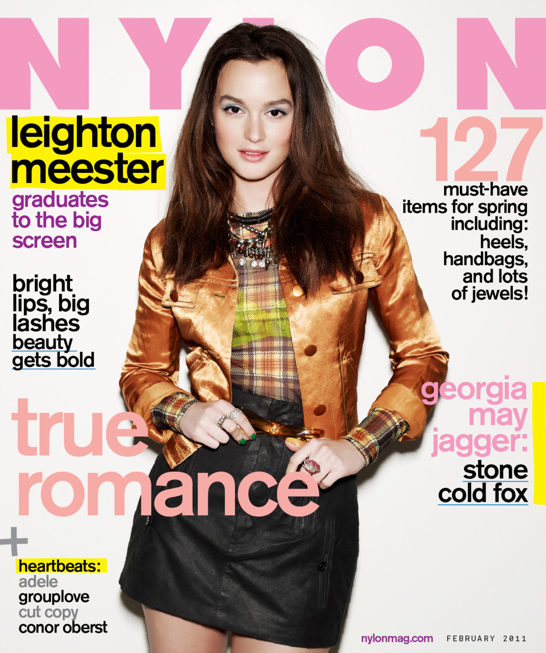 Burst in Style: Leighton Meester Gets Palyful In Nylon Magazine