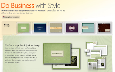 Descarga de plantillas para Microsoft Office 2007 2 templates+office+2007