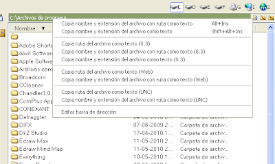 Cómo listar el contenido de una carpeta fácilmente con FreeCommander 2 listarcarpetas0