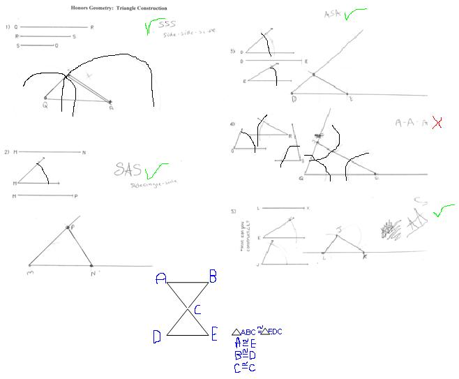 Honors Geometry 1st Hour 2010 2011 Section 3 2 Three Ways To Prove 