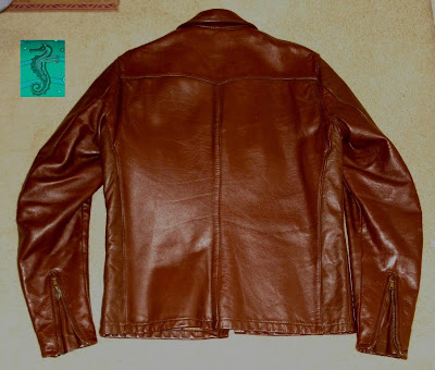 Nostalgia on Wheels: 1960s Bates Leather Jacket (Downturned collar)