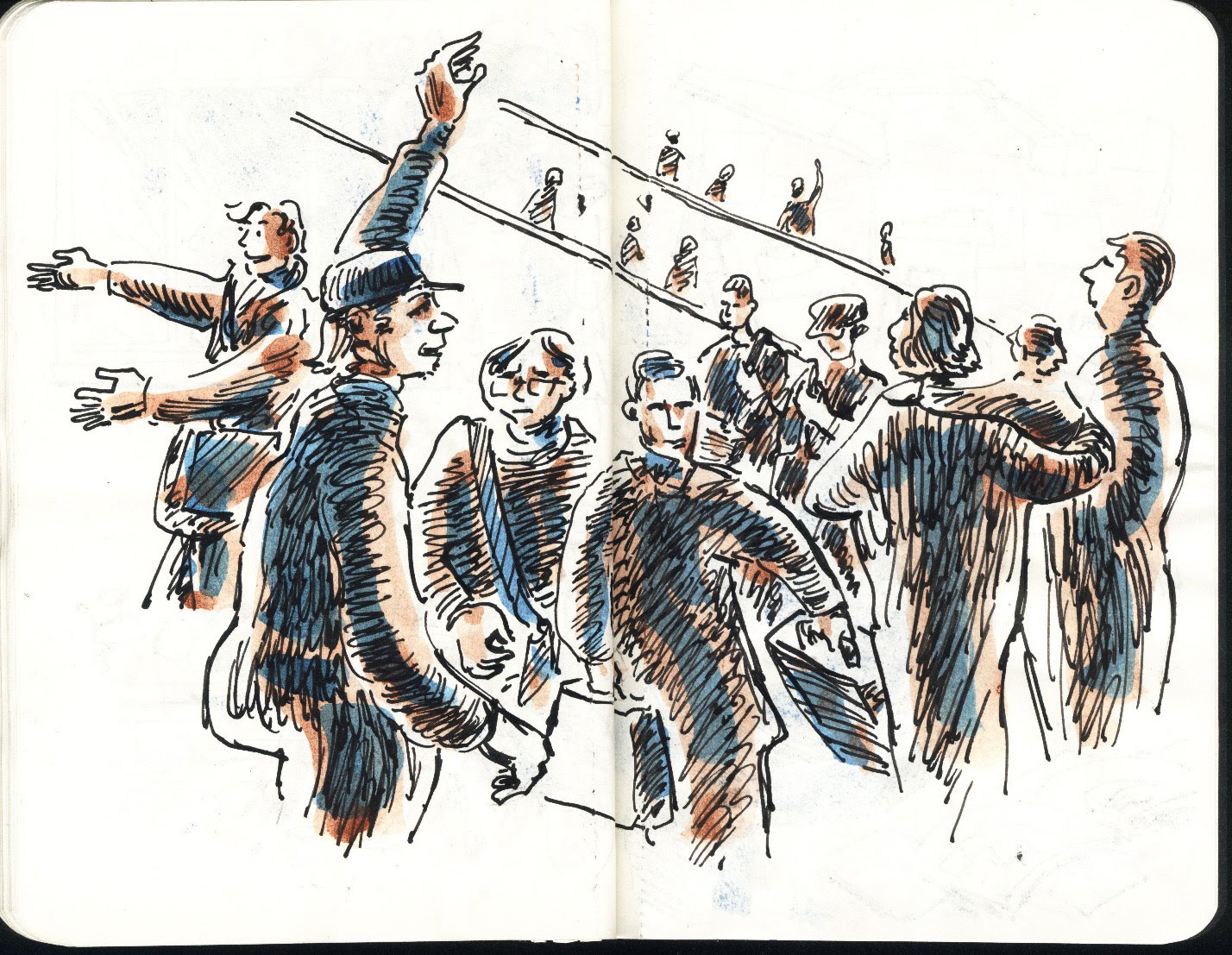 Memory Sketches by Richard Rudnicki: Brooklyn Art Library