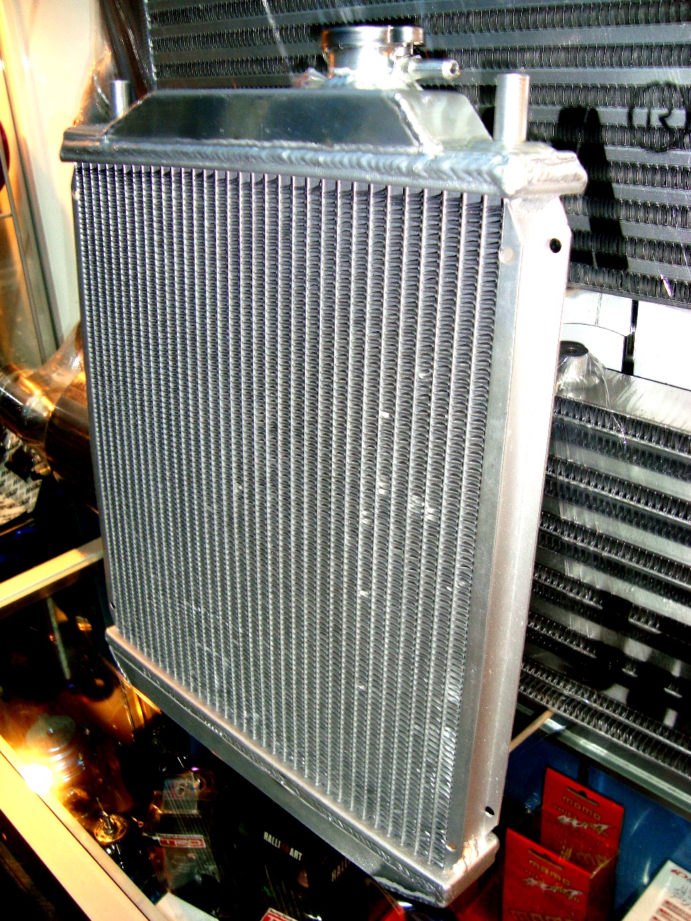 ECG Racing: High Quality Aluminum Radiator fo Kancil L2 Turbo Manual