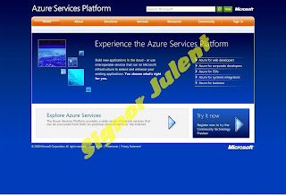 Windows Azure - Sistema Operativo Web Based : Signor Julent