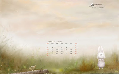 Background Pro: 2010 January Wallpaper Calendar