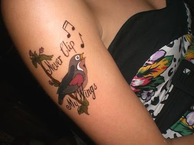 picture of phoenix bird tattoo