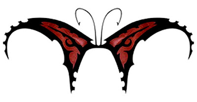 tribal butterfly tattoo images