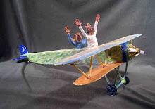 We also teach classes on making wonderful airplanes like this one!!