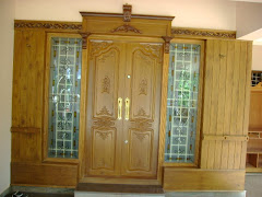 Front Door with panelling