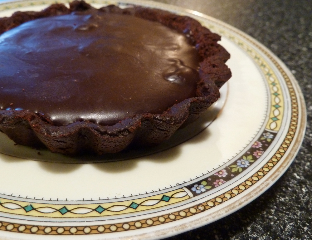 Lisa Cooks Chocolate Truffle Tart