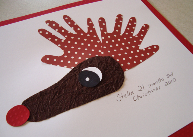 mousehouse DIY kids art for christmas