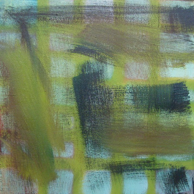 INQUIETUDE II (ÓLEO S/TELA 30 X 30 CM)