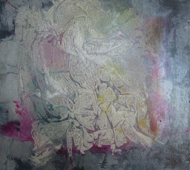 INQUIETUDE XXV - MONOTIPIA SOBRE MADEIRA