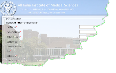 AIIMS Online Form