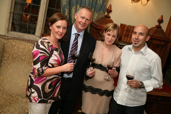 Our Wine Tasting Evening at Waterford Castle 2008