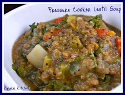 cooker pressure soup lentil souper sundays sammie kahakai salad kitchen
