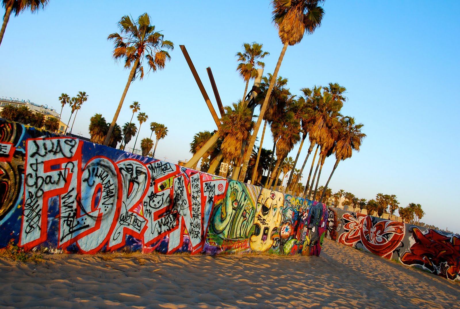 Solaire Venice Beach Graffiti Wall