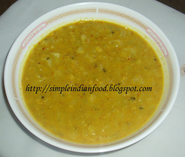 Simple Indian Food An Easy Cooking Blog Cabbage poricha kootu