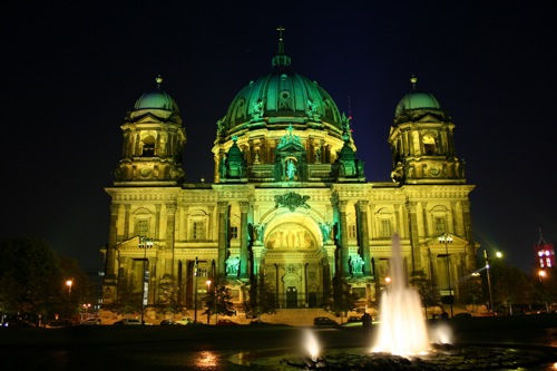 Festival das Luzes na Catedral de Berlim