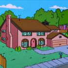 A réplica da casa dos Simpsons