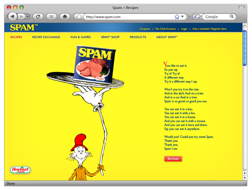 Hormel Foods- Microsite