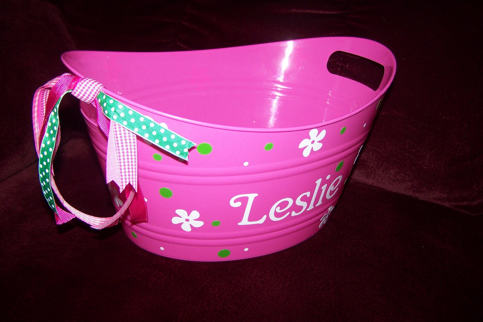 A place to BE HAPPY!... Plastic Tubs