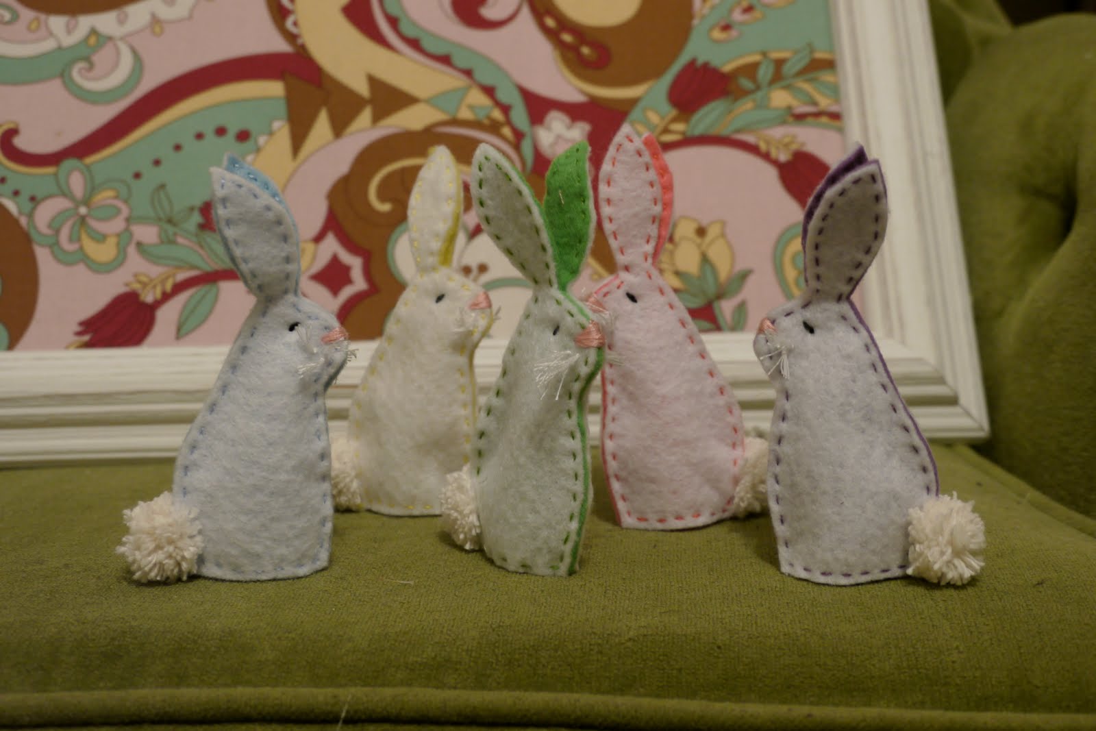 Full of Craft: Josie's Bunnies: Purl Bee Bunny Finger Puppets
