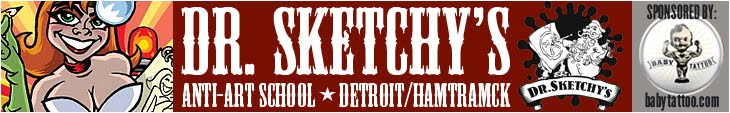 Dr. Sketchy's Anti-Art School Detroit/Hamtramck